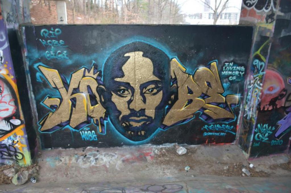 Kobe Bryant mural Atlanta 