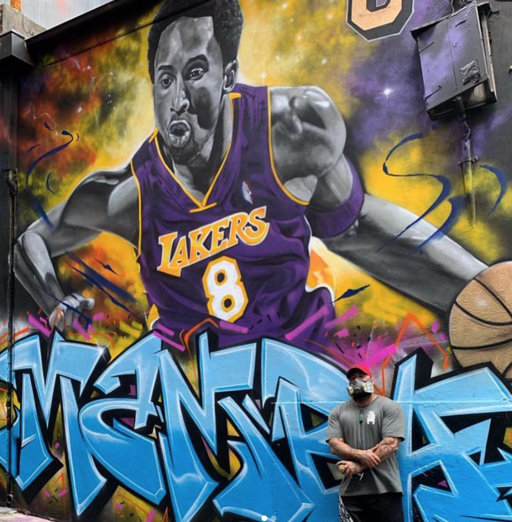 Kobe Bryant Tribute Mural in Australia