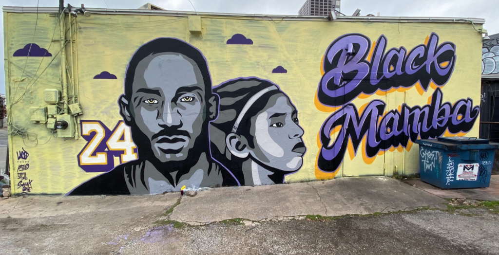Kobe Bryant Mural Austin, Texas 
